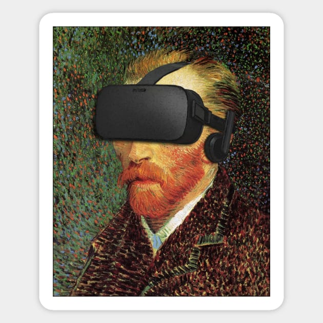 Vincent Van Gogh - VR Sticker by phneep